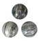 Decorative Ceramic Orbs Set Glossy Marbled Freestanding Spheres 3.5 In
